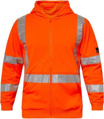 Picture of NCC Apparel Mens Hi Vis Reflective Hoodie (WT8016)