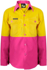 Picture of NCC Apparel Kids Lightweight Hi Vis Long Sleeve Cotton Drill Shirt (WSK127)