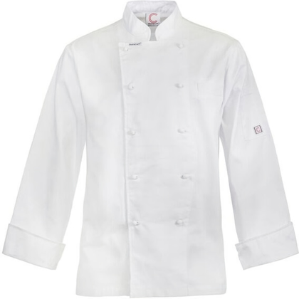 Picture of NCC Apparel Mens Lightweight Executive Long Sleeve Chef Jacket (CJ048)