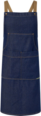 Picture of NCC Apparel Full Bib Denim Apron With Pockets (CA033)