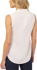 Picture of NNT Uniforms Womens Satin Back Crepe Sleeveless Top - White (CATUQX-WHT)