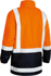 Picture of Bisley Workwear Taped Hi Vis Recycledd Rain Shell Jacket (BJ6766T)