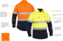 Picture of Bisley Workwear Hi Vis Taped Stretch Ripstop Shirt (BS6491T)