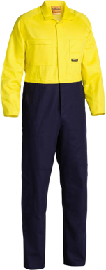 Picture of Bisley Workwear Hi Vis Drill Coverall (BC6357)