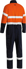Picture of Bisley Workwear Tencate Plus 580 Taped Hi Vis Lightweight FR Coverall (BC8186T)