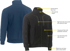 Picture of Bisley Workwear Premium Soft Shell Bomber Jacket (BJ6960)