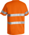 Picture of Bisley Workwear Taped Hi Vis Cotton T-Shirt (BK1017T)