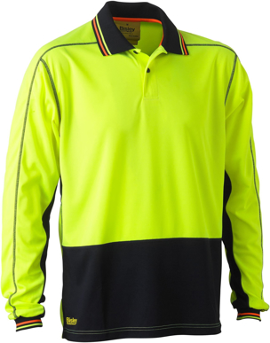 Picture of Bisley Workwear Hi Vis Polyester Mesh Polo (BK6219)