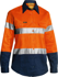 Picture of Bisley Workwear Womens Taped Hi Vis Drill Shirt (BLT6456)