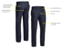 Picture of Bisley Workwear FR Denim Jean (BP8091)