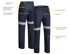 Picture of Bisley Workwear Taped FR Denim Jean (BP8091T)