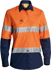 Picture of Bisley Workwear Womens Taped Hi Vis Ripstop Shirt (BL6415T)