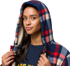 Picture of Hardyakka Womens Check Zoodie (Y08522)