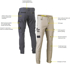 Picture of Bisley Workwear Stretch Cargo Cuffed Pants (BPC6334)