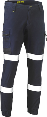 Picture of Bisley Workwear Taped Stretch Cargo Cuffed Pants (BPC6334T)