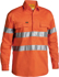 Picture of Bisley Workwear Taped Hi Vis Closed Front Drill Shirt (BTC6482)