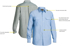 Picture of Bisley Workwear Oxford Shirt (BS6030)