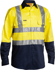 Picture of Bisley Workwear Taped Hi Vis Drill Shirt (BS6267T)