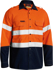 Picture of Bisley Workwear Tencate Tecasafe® Plus 700 Taped Hi Vis FR Vented Shirt (BS8082T)