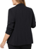 Picture of NNT Uniforms Womens Crepe Stretch Longline Jacket - Black (CAT1H8-BKP)