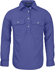 Picture of Ritemate Workwear-Womens Pilbara Closed Front Long Sleeve Shirt (RM300CF)