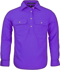 Picture of Ritemate Workwear-Kids Pilbara Closed Front Long Sleeve Shirt(RM400CF)
