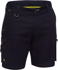 Picture of Bisley Workwear Stretch Denim Zip Cargo Shorts (BSHC1335)