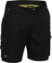 Picture of Bisley Workwear Stretch Denim Zip Cargo Shorts (BSHC1335)