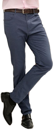 Picture of Winning Spirit Mens Jean Style Flexi Chino Pants (M9382)