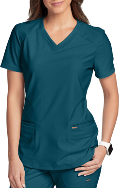 Picture of Cherokee Scrubs Womens Form V-Neck Top (CH-CK840)