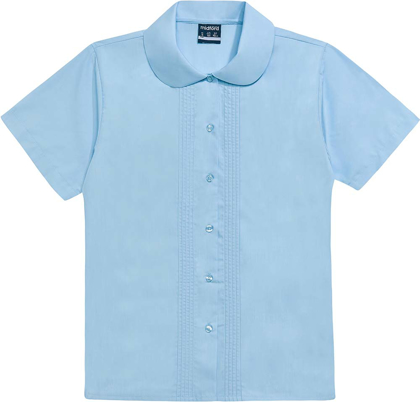 Picture of Midford Girls Short Sleeve Pin Tuck School Blouse (BLOSPT5045)