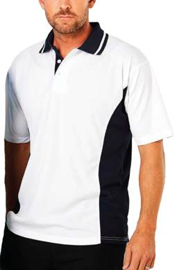 Picture of Stencil Mens Active Short Sleeve Polo (1031 Stencil)