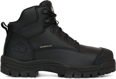Picture of Oliver Boots 130mm Zip Sided Boot - Black (45-640Z)