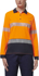 Picture of Hard Yakka Womens Long Sleeve Hi Vis Taped Polo (Y08604)