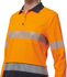 Picture of Hard Yakka Womens Long Sleeve Hi Vis Taped Polo (Y08604)