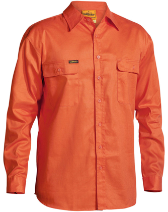 Picture of Bisley Workwear Hi Vis Drill Shirt (BS6339)