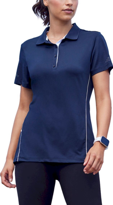 Picture of Biz Collection Womens Balance Short Sleeve Polo (P200LS)