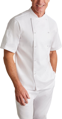 Picture of Biz Collection Mens Zest Short Sleeve Chef Jacket (CH232MS)