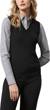 Picture of Biz Collection Womens V-Neck Knit Vest (LV3504)
