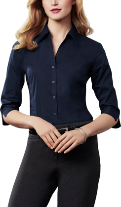 Picture of Biz Collection Womens Metro 3/4 Sleeve Shirt (LB7300)