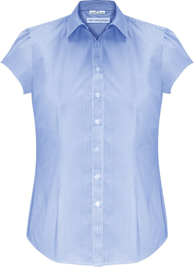 Picture of Biz Collection Womens Euro Short Sleeve Shirt (S812LS)