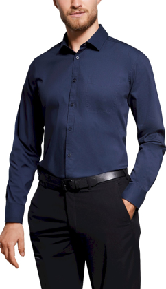 Picture of Biz Collection Mens Monaco Long Sleeve Shirt (S770ML)