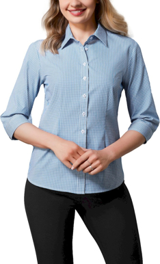 Picture of Biz Collection Womens Ellison 3/4 Sleeve Shirt (S716LT)