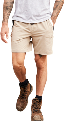 Picture of Bisley Workwear 4-Way Stretch Elastic Waist Cargo Short (BSHC1333)