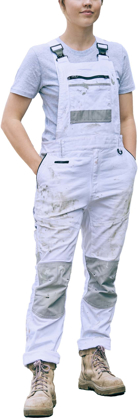 Picture of Bisley Workwear Painters Contrast Bib & Brace Overall (BAB0422)