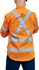 Picture of Bisley Workwear Recycled X Taped Hi Vis Drill Shirt (BS6266XT)