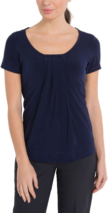 Picture of LSJ Collections Ladies Pleat Front Top (Sorrento) (711-KN)