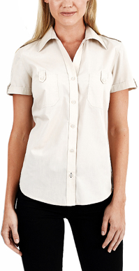 Picture of Identitee Womens Chelsea Short Sleeve Shirt (W25)