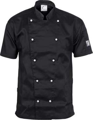 Picture of DNC Workwear Three Way Air Flow Short Sleeve Chef Jacket (1105)