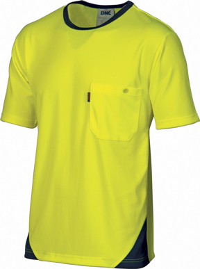 Picture of DNC Workwear Hi Vis Cool Breathe T-Shirt (3711)